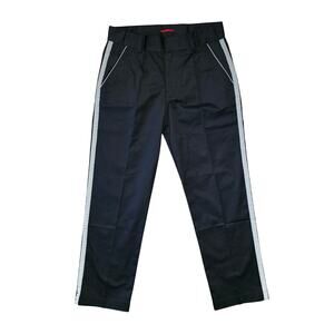 Tesla Chino Workwear Pants Men’s W36 L34 Black Straight Leg